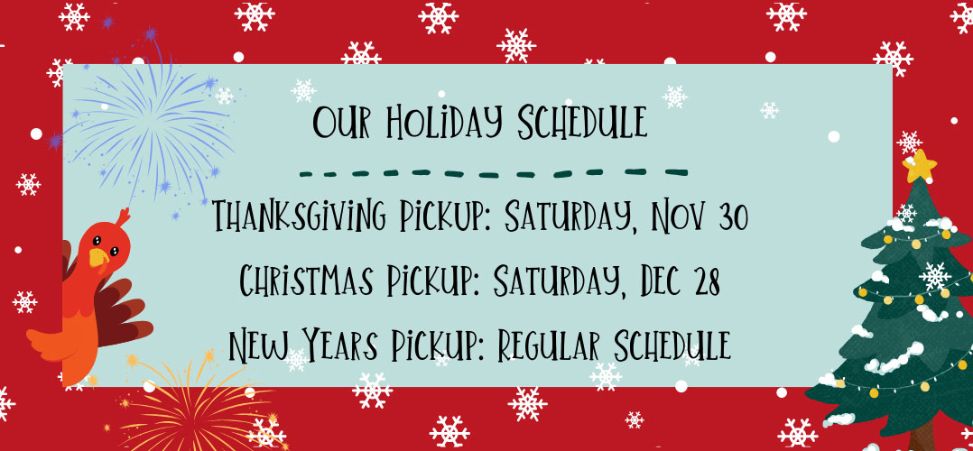 Holiday Schedule